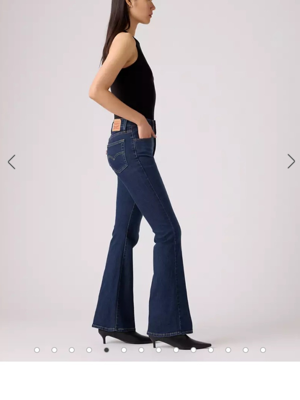 Levi's Women's Dark Blue 726 Flare Jeans